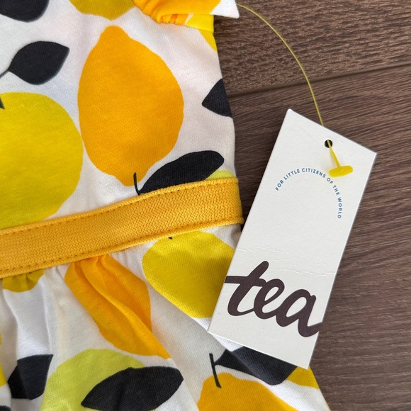 🍋New Tea Collection Lemon Dress - 2T - Picture 5 of 8